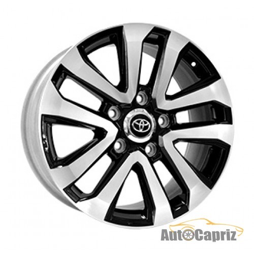 Диски Replica TY989 BKF R20 W8.5 PCD5x150 ET58 DIA110.1